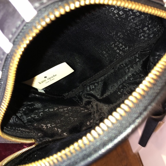 KATE SPADE NY Wilson Road French Stripe Backpack Black & White Stripe NWOT - Picture 14 of 15